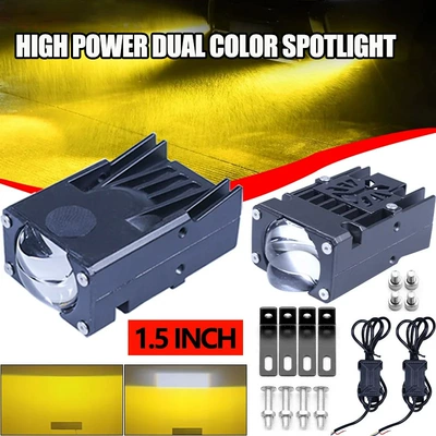 1inch Matrix Lens Headlight with Dual Ön faralar