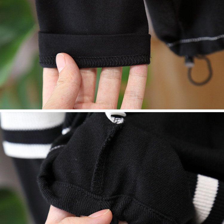 6212 juego de ropa de otoño para niños 2025 nuevo bebé de estilo coreano chaleco suelto primavera y otoño suéter de tres piezas set de moda