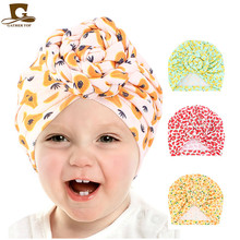 儿童头巾帽 宝宝帽子 盘花包头巾女童帽 印度套头帽 K-19B