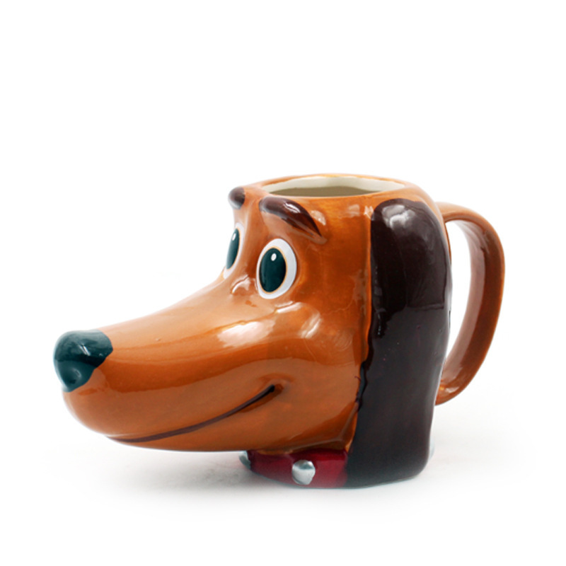 Grinch Grinch regalo de Navidad de cerámica taza de café de pelo verde taza de agua Grinch