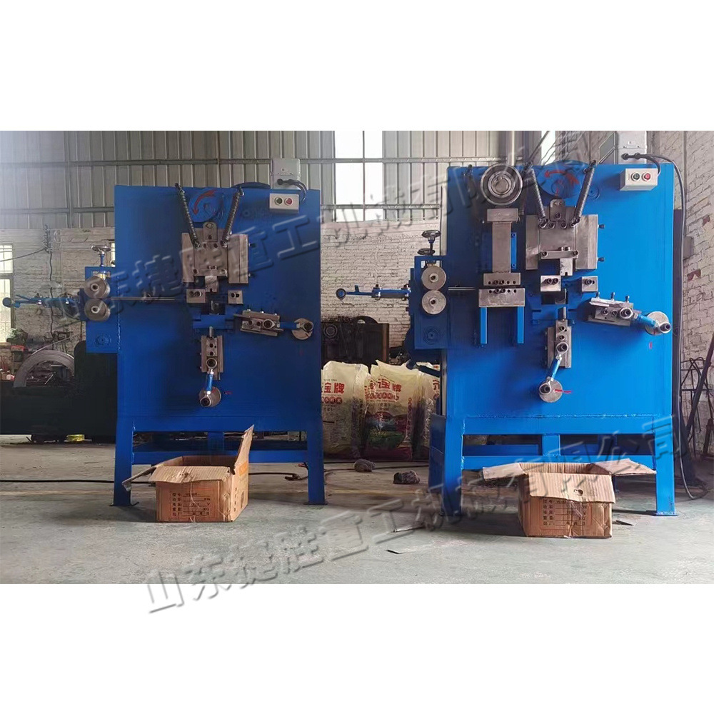 máquina de embalaje de hebilla de metal de fibra química vertical máquina de formación automática de hebilla de metal máquina de producción de hebilla de acero eléctrica