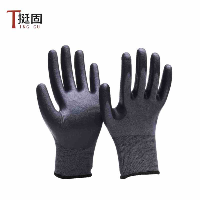 劳保手套丁腈耐油耐磨防滑加厚平挂半挂浸胶工作干活工业物流跨境|undefined