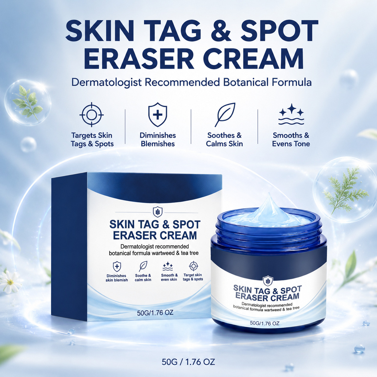 Cross-Border Hot-Selling Product: Skin Care Moisturizing Cream, Easy to Absorb, Cares for Delicate, Smooth, and Refreshing Skin, Special Care Cream