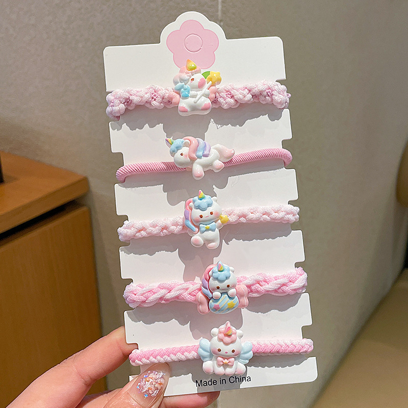マイリトルポニーのヘッドバンド、かわいい漫画のゴムバンド、女の子のヘアゴム、高弾性、子供用ヘアバンド、ヘッドバンド|undefined