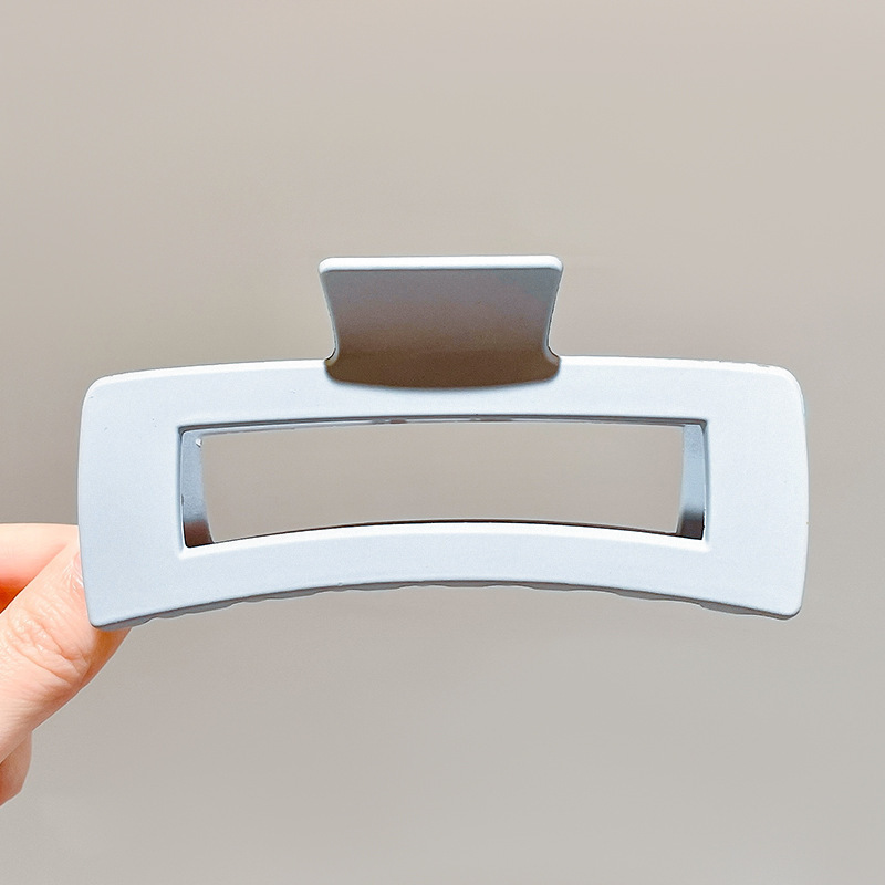 Clip de garra grande Placa de horquilla de acrílico horquilla hembra elegante temperamento tiburón clip tocado clip de Cabeza trasera horquilla