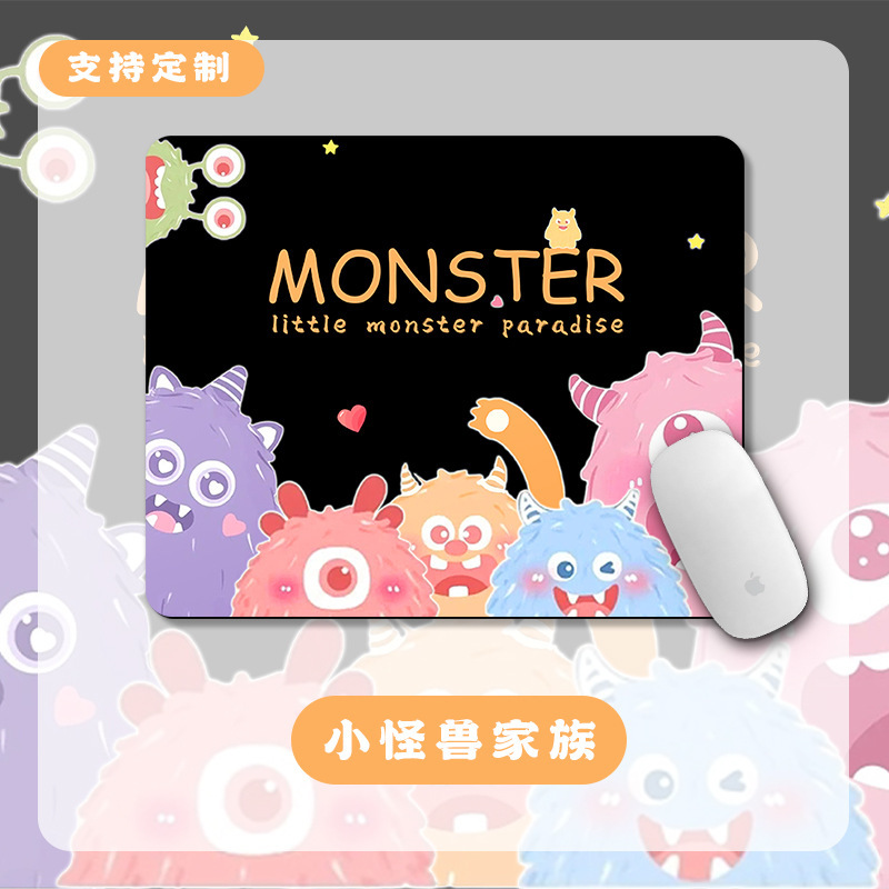 打工人鼠标垫个性文字女生简约键盘书桌垫办公工位防水桌垫高级感|undefined