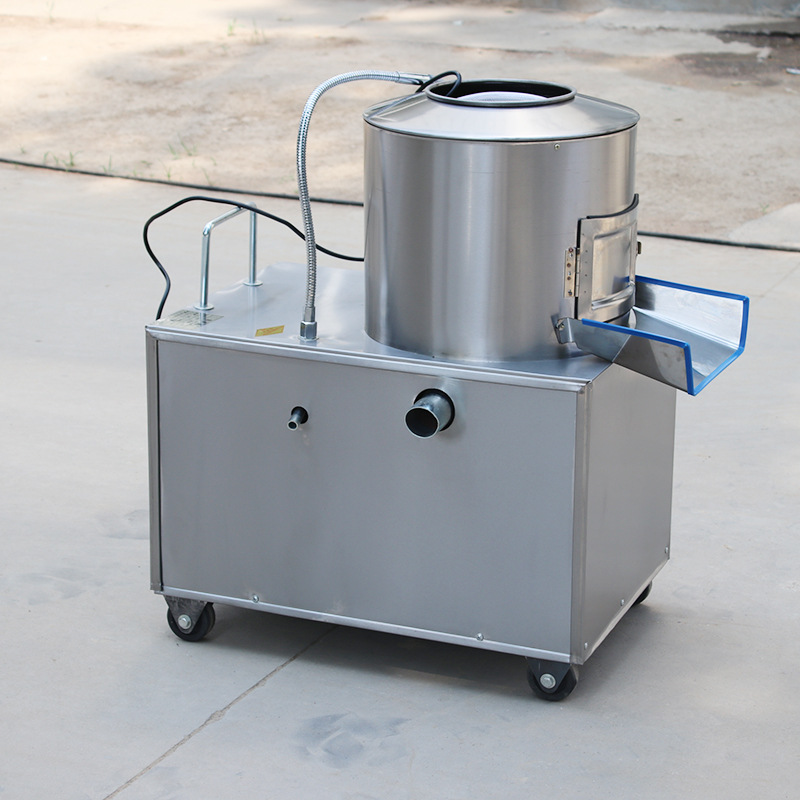 Máquina peladora automática comercial de papas y yuca, peladora de limpieza para restaurante