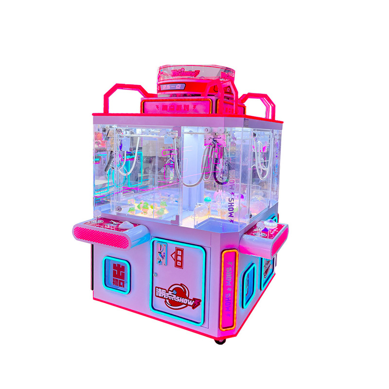 Máquina de muñecas para el centro comercial, nueva máquina de regalo de bocadillos, máquina de muñecas para escanear códigos de monedas, máquina de muñecas