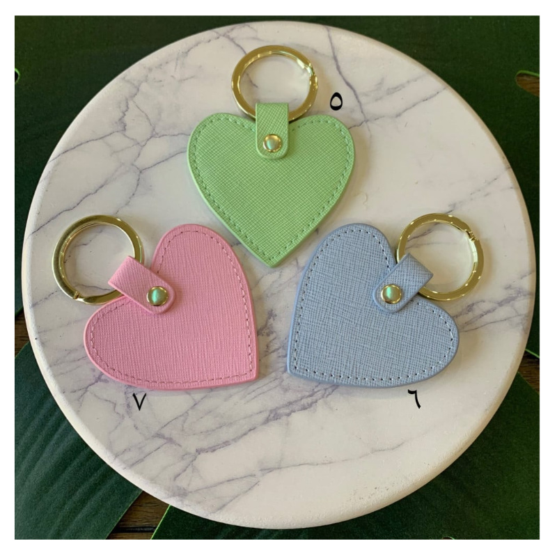 15g Weight Bag Pendant, Keychain Classification 1 Piece Quantity Wedding, Graduation Occasion Pu Leather Material Heart Shape Pattern Unisex Gender Elegant, Lady, Simple Style Style Elegant Lady Simple Style Heart Shape Pu Leather Unisex Bag Pendant Keychain 1