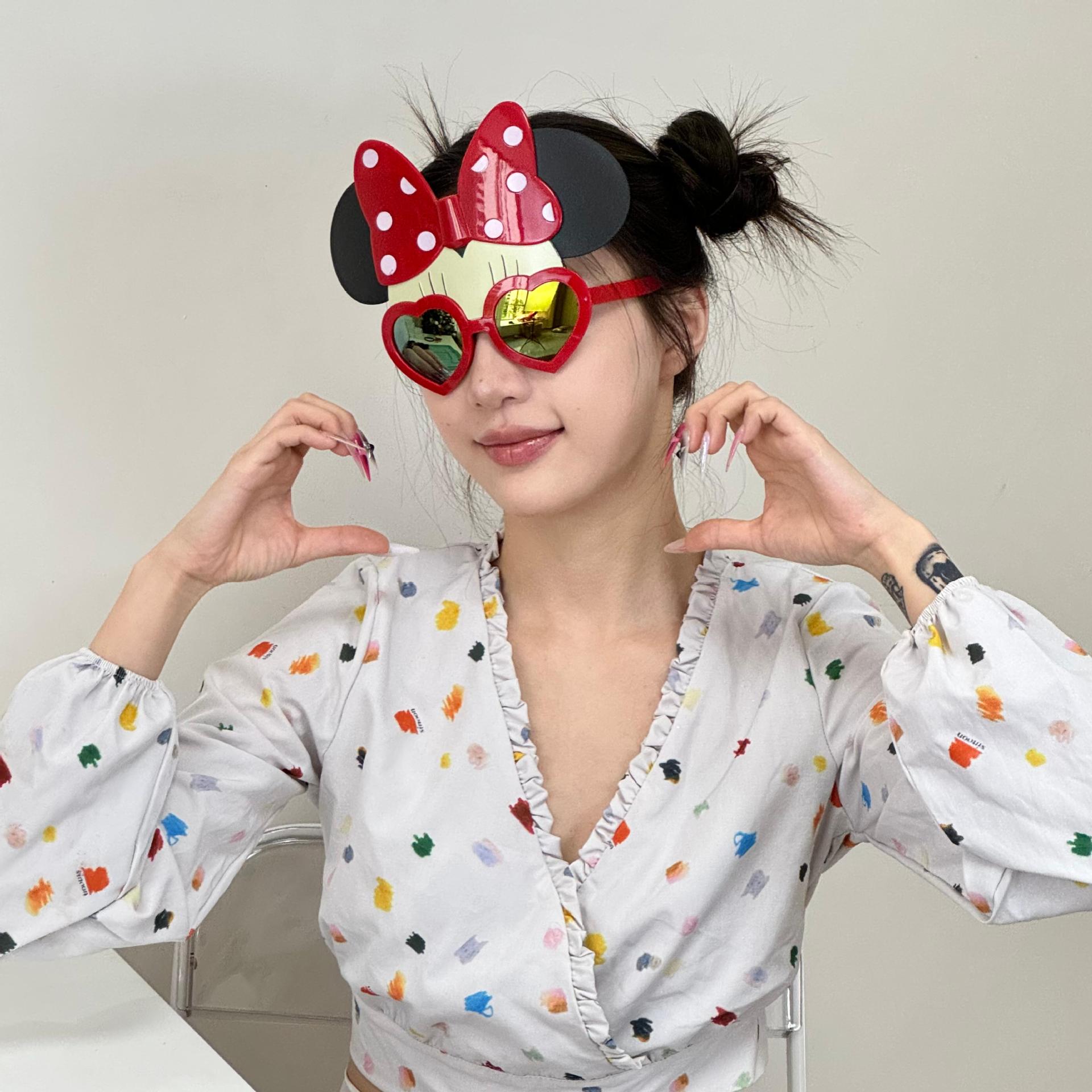 Gafas de Fiesta con Tema de Animales de Plástico ABS para Fiesta Temática y Bailes