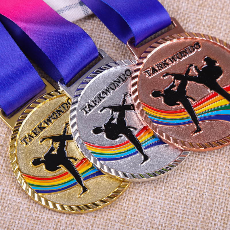 Medalla Metálica Conmemorativa de Aleación de Zinc Personalizable para Eventos Deportivos