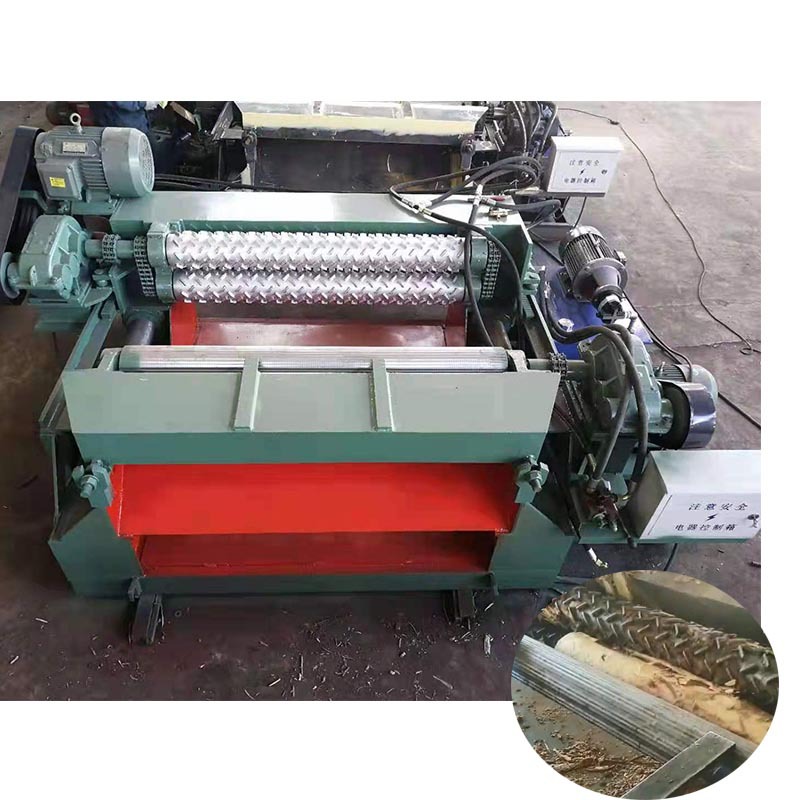 原木找平木工设备 卧式圆木修直自动打皮机 液压木材找圆打皮机