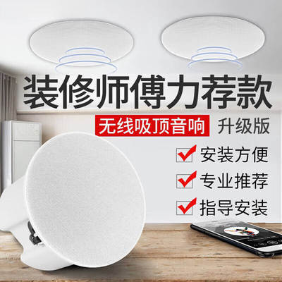 V5 Wireless Bluetooth Ceiling Audio Home Living Room Ceiling Factory Super Bar Restaurant Wholesale