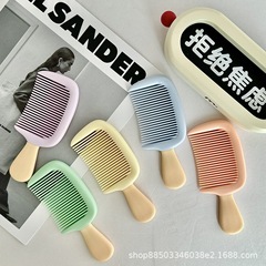 ポケットの櫛のアイスクリームの静電気防止の小さいサイズの中歯の高い顔の価値の子供の櫛は厚くて丈夫です。
