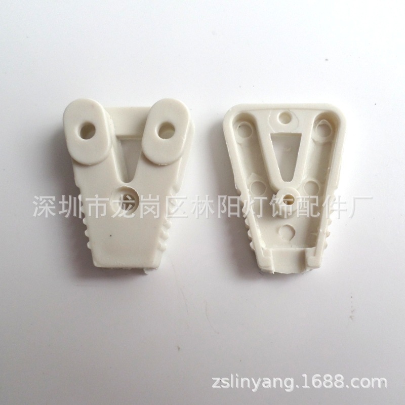 T8灯箱线头子T8灯箱线壳子灯箱线外壳套件T8灯角线外壳配件端子