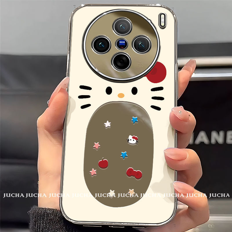 vivox200ultra 携帯電話ケース アート ニッチ VIVOx200s 新しいオールインクルーシブ キャンディ ハローキティに適しています。|undefined