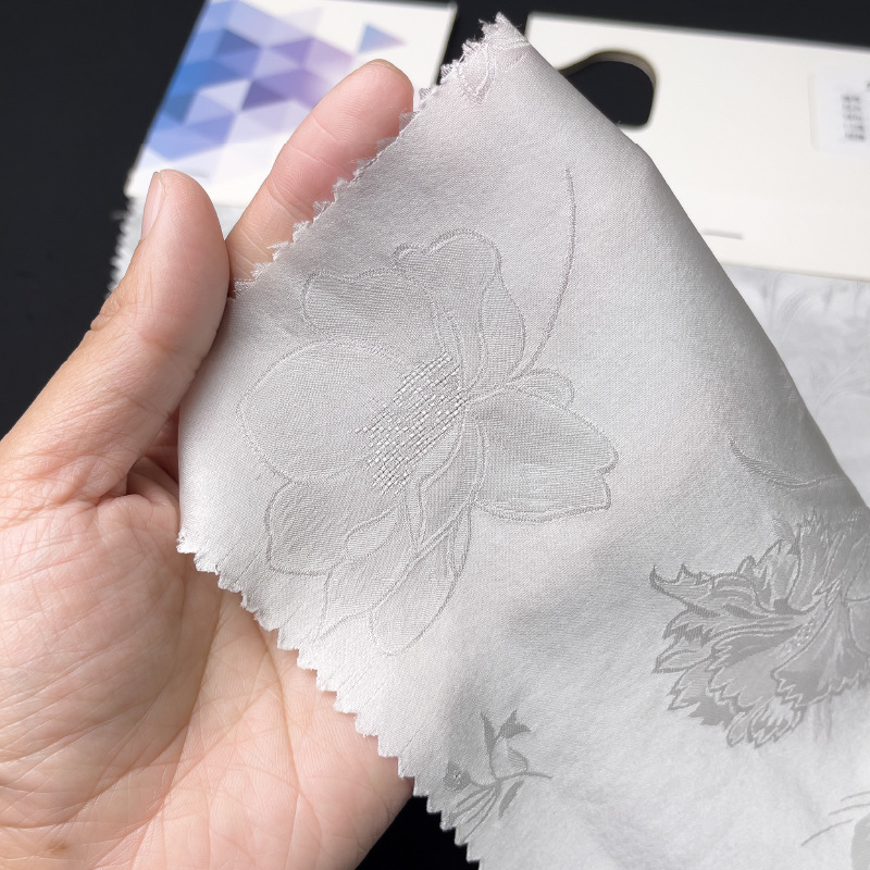 19 mm 140 puertas 100% seda seda seda Jacquard seda Jacquard satin FD6526