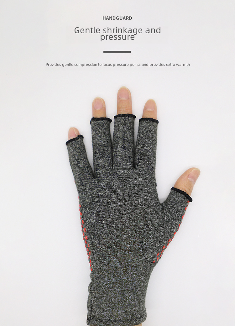  outdoor half finger pressure gloves cycling joint care rehabilitation cycling sports fitness gloves wholesale_maomaolike.com