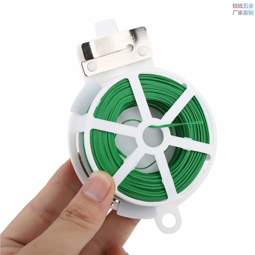 Factory direct sales garden gardening flowers and trees bundling wire ties and wire ties 20/30 meters 50 meters 100 meters hardware tools