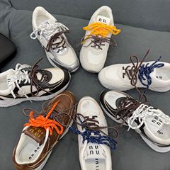 高級新作本革スポーツカジュアルシューズ、ラウンドトゥ、カラーブロック、ダッドシューズ、高さアップ、ダメージ加工、万能レースアップカジュアルシューズ