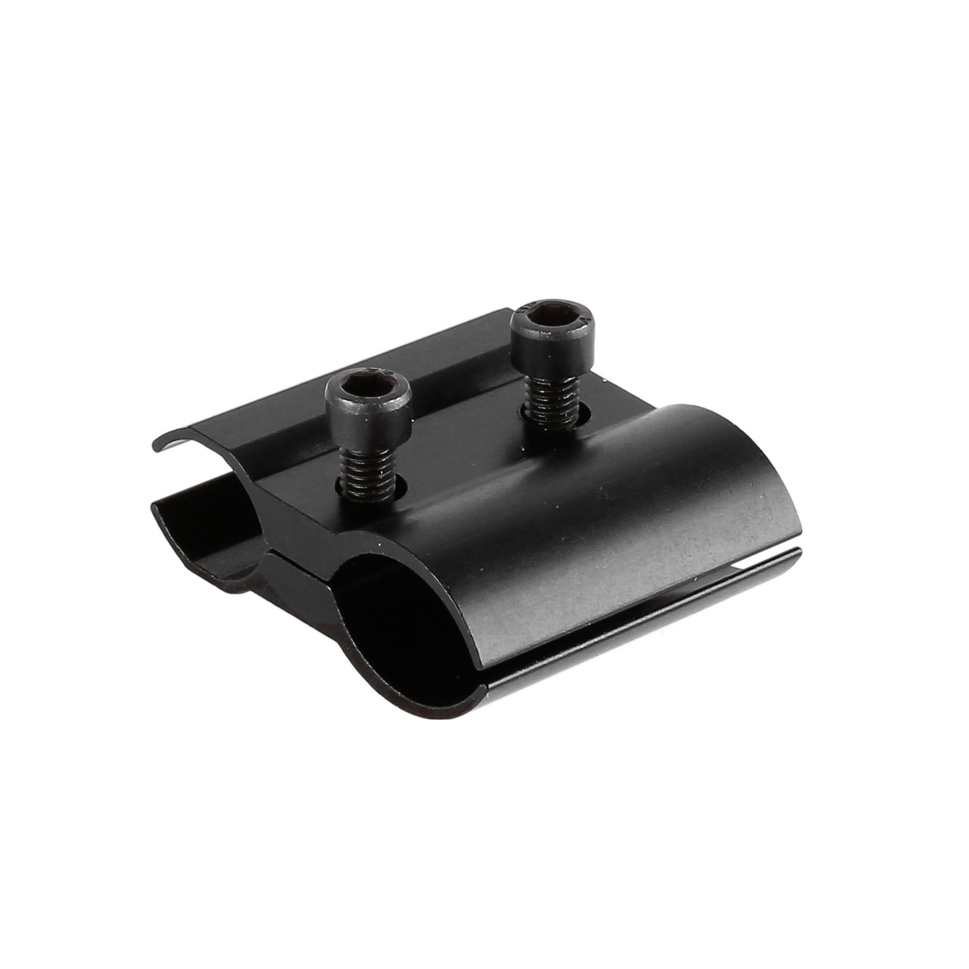 跨境黑色双夹快排8字夹多功能支架美标战术12-22MM管夹铝合金QQ夹