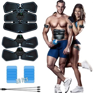 Abdominal tummy tuck muscle exercise training equipment ABS fitness equipment stool fitness equipment EMS abdominal stickers
