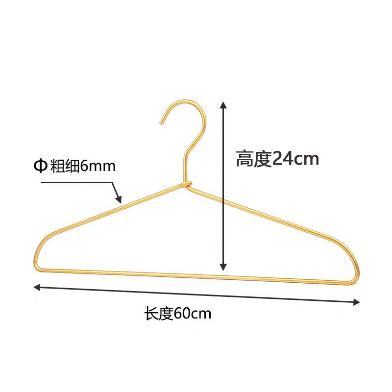 Percha de aluminio no impresa pantalones de secado de metal pantalones de rack clip percha de aleación de aluminio sin costura ropa gruesa antideslizante soporte ventas directas de fábrica