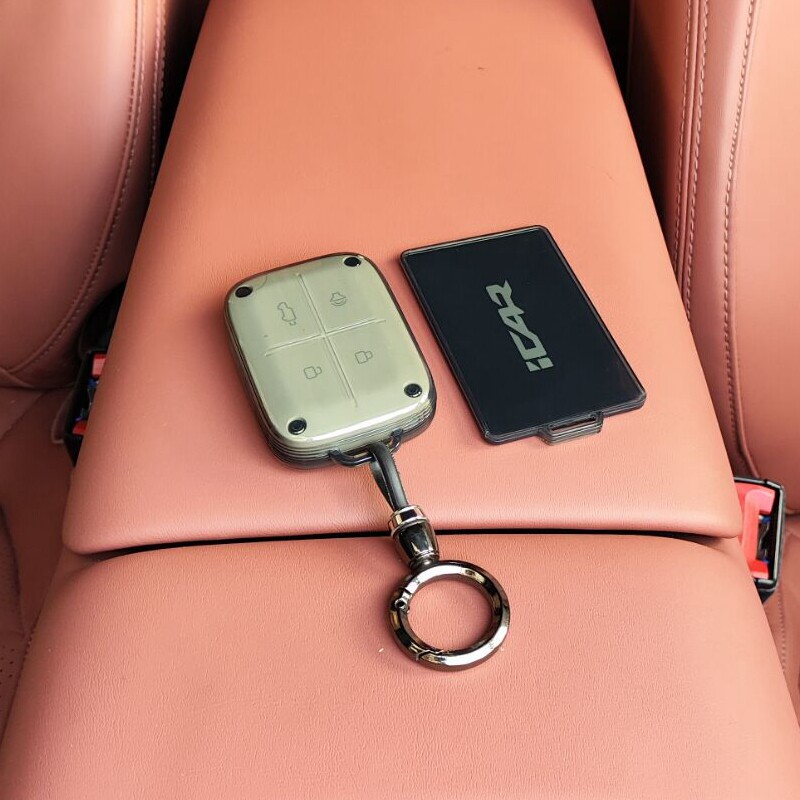 26 Models of Chery Icar V27 Key Covers Icarv27 High-End Metal Card Protection Remote Control Case Holder