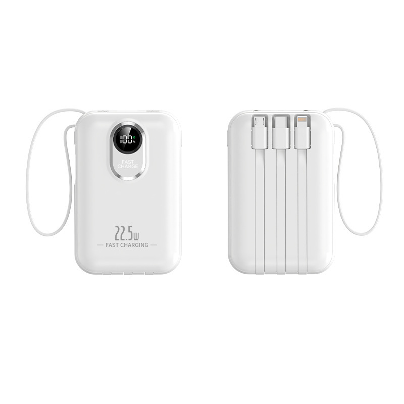 国境を越えた高価値超高速充電パワーバンク 20000mah 大容量ポータブル電源ギフト (ケーブル付き)|undefined