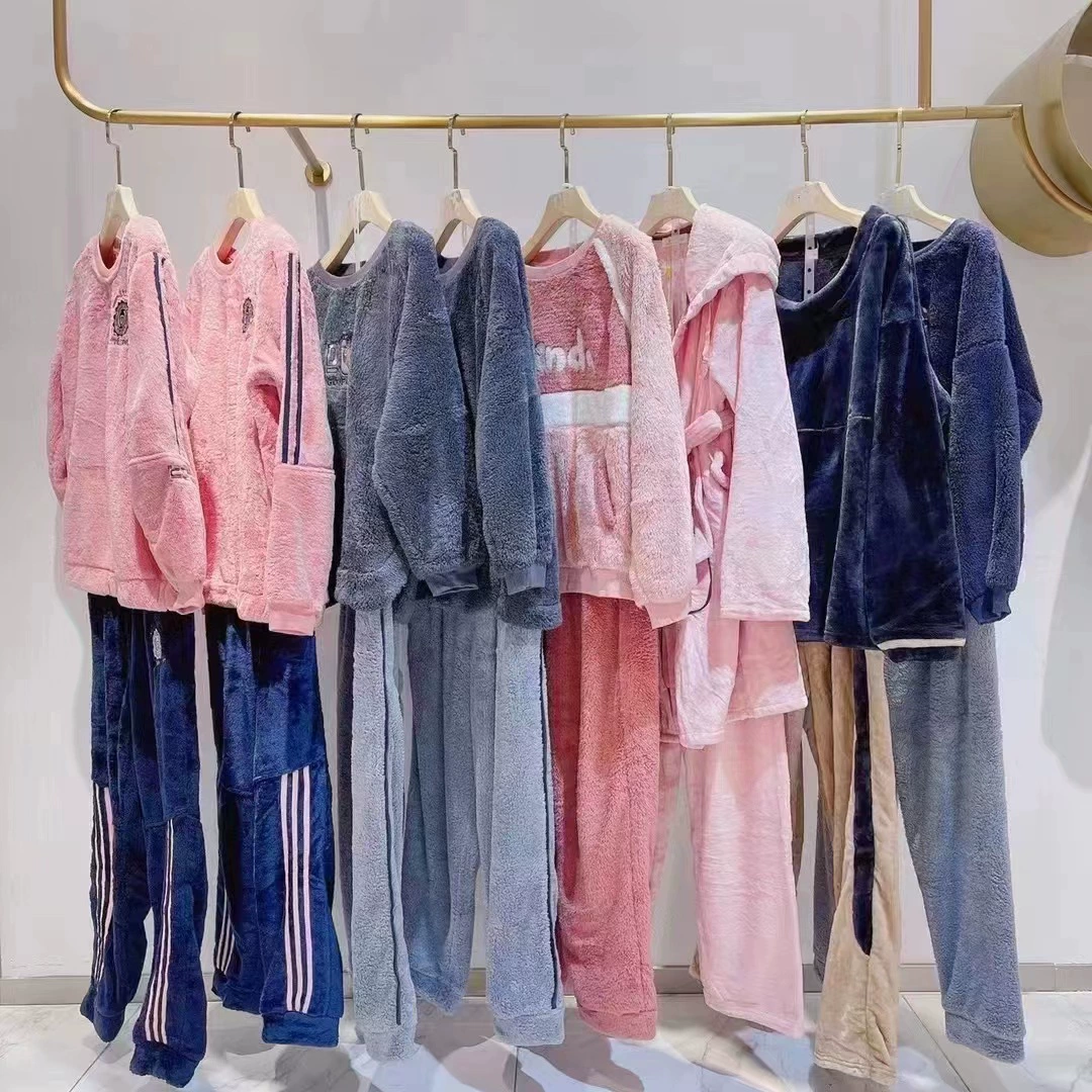 Doting 2022 коралловый бархат теплая кожа мягкая домашняя одежда бренд скидка женская одежда в прямом эфире