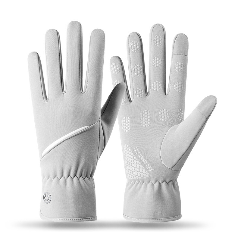 Guantes cálidos para mujeres otoño y invierno para montar a prueba de frío conducir a prueba de viento pantalla táctil impermeable invierno al aire libre guantes de terciopelo