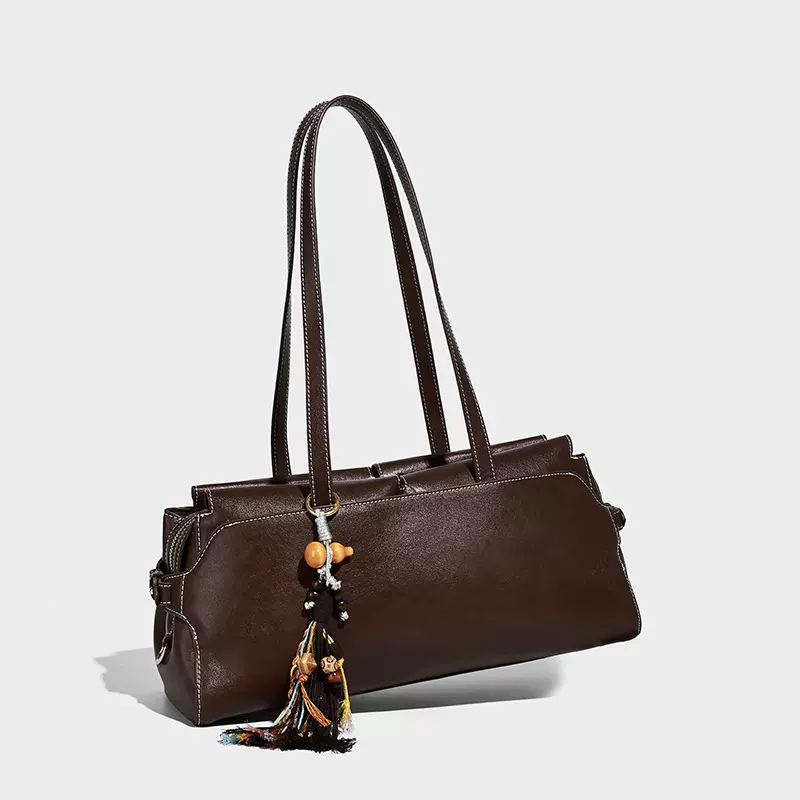 2025秋冬新款法棍包女大容量休闲包时尚百搭通勤女包单肩腋下包