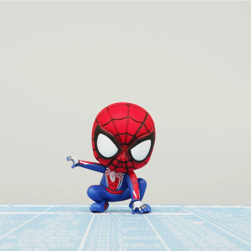 Cartoon cute doll plastic, table minifigure, accessory, spider
