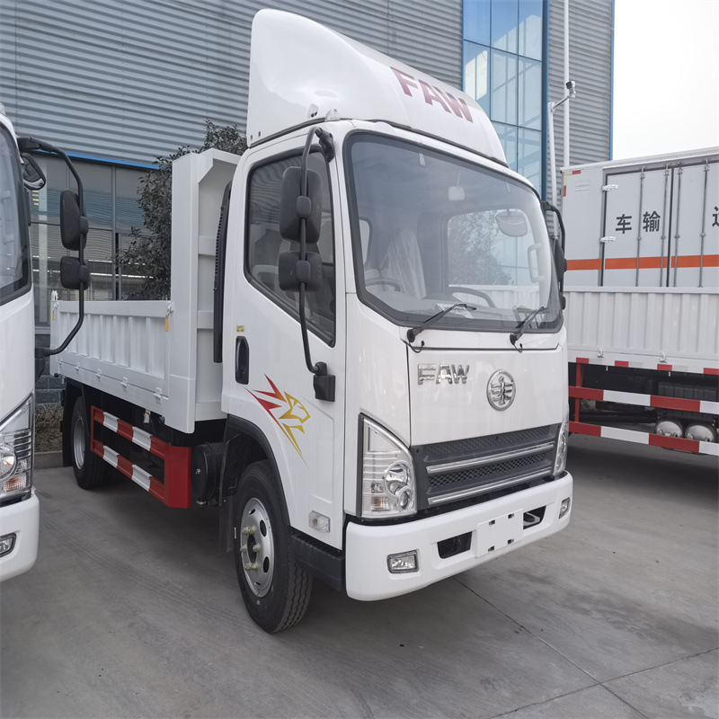 Right-Hand Drive Jiefang Truck Price Export Faw Cargo Truck 3 Ton Dump Truck Dump Truck Engineering Vehicle Muck Truck