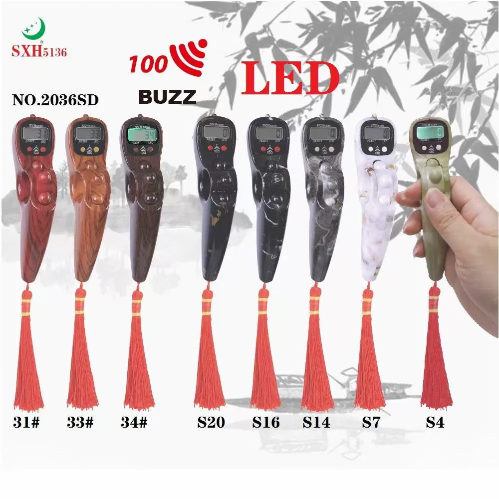 Yiwu Sanda Electronics sxh5136 марки 2036s водяного переноса древесины целые 100 звуковых светодиодных электронных счетчиков