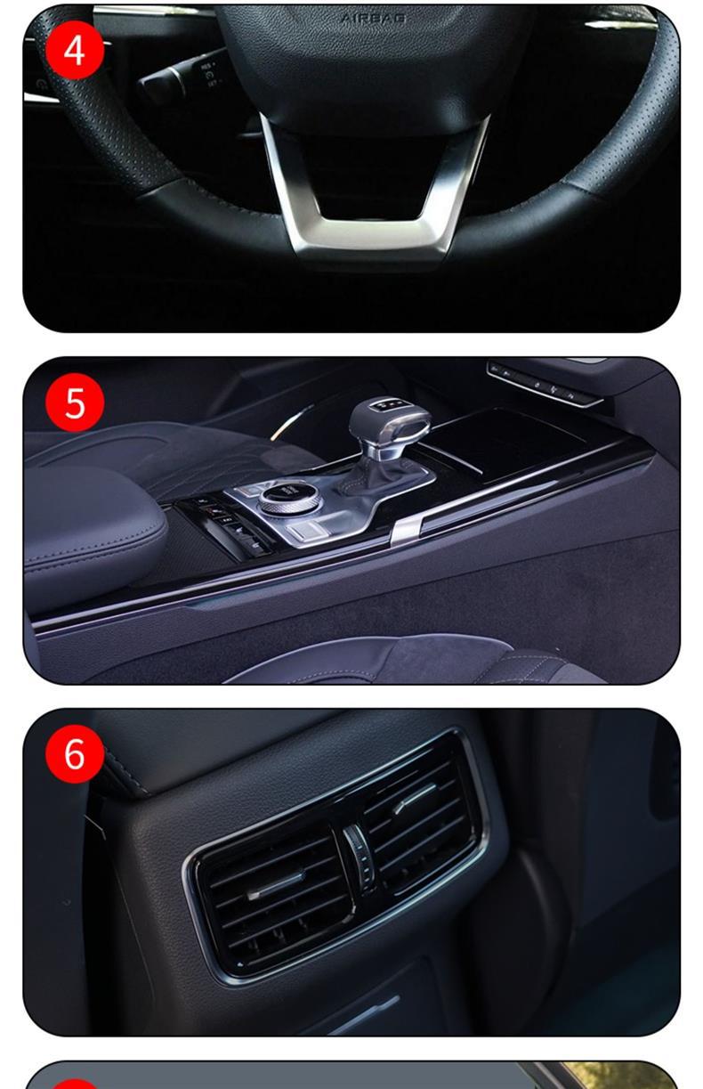 For Hongqi HS5 19-25 Interior TPU Protective Film