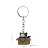 Please take away the black cat keychain