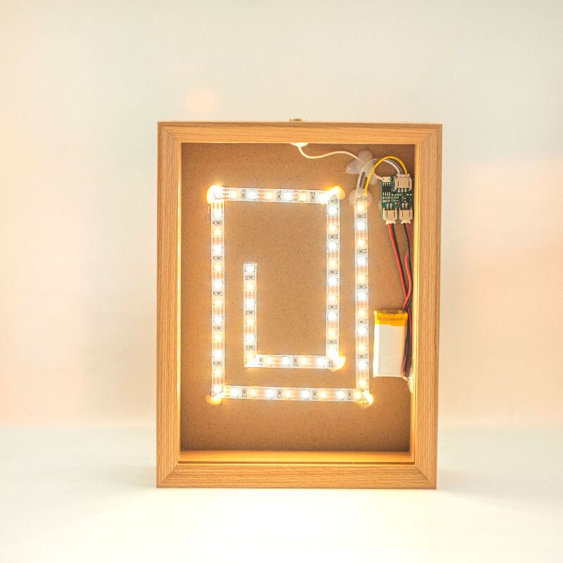 Source Factory Light-Up Picture Frame, Luminous Night Light, Handmade DIY Hollow Picture Frame, Direct Delivery from Factory