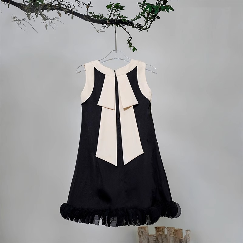 Girls Dress Summer Dress 2025 New Summer Girls Princess Dress Girls Summer Children's Vest Skirt Summer