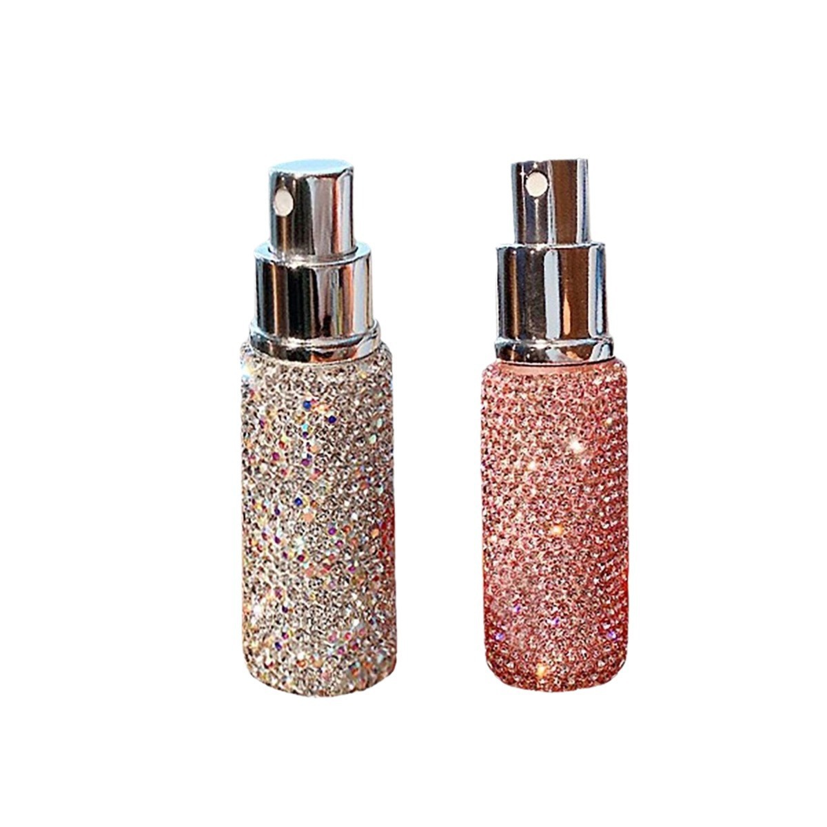 Light luxury diamond studded perfume sub bottle small empty bottle lotion bottle travel size portable _voghion.com
