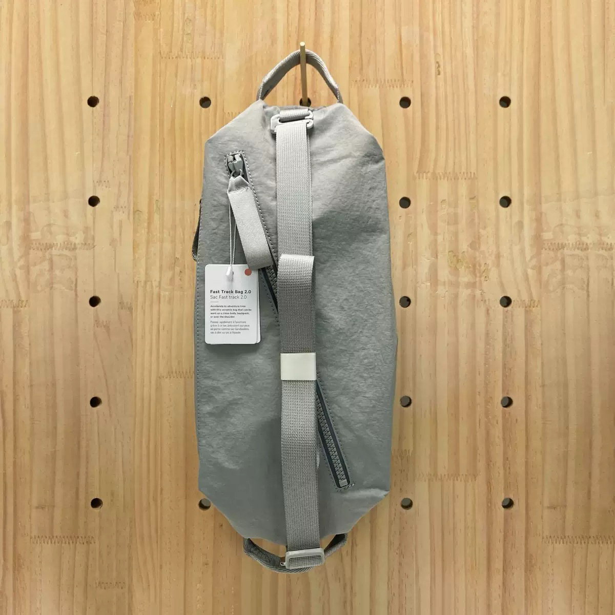 Lu's Nylon Crossbody Bag, Unisex, Large Capacity Chest Bag, Yoga Sports Bag, Cycling Backpack, Outdoor Sports 4