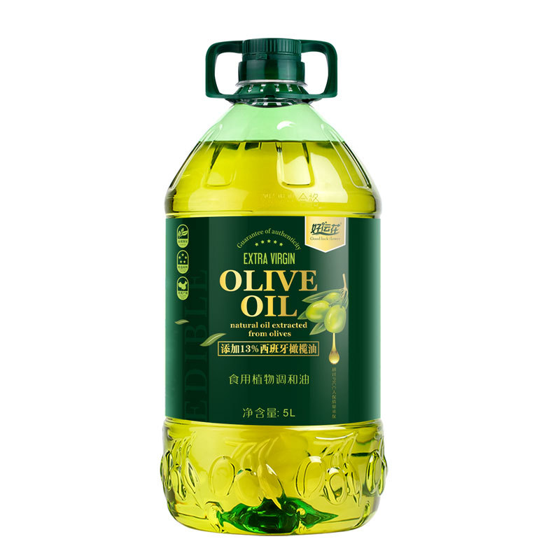 オリーブ食用油調合油スペインオリーブ油を含むフィットネス油炒め料理家庭用大桶植物油5L包郵便|undefined