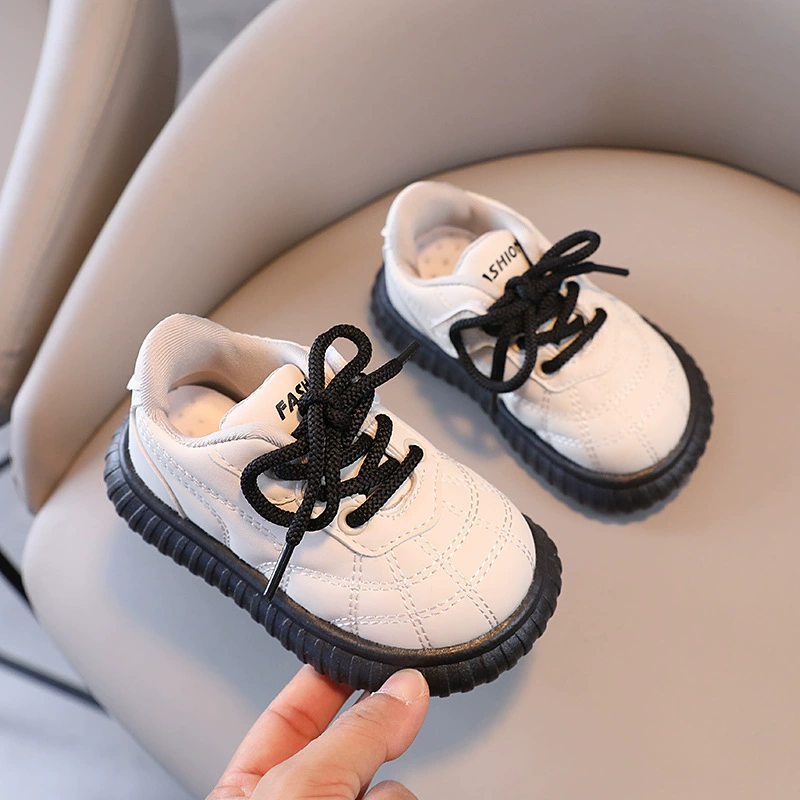 Demi-season sneakers for boys, children's shoes for leather shoes, casual footwear, new collection, soft sole, wholesale