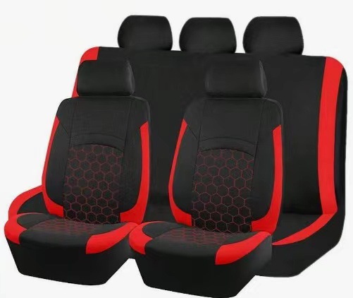 Source Manufacturer Elastic Fabric Embroidered Football Style Universal Car Seat Cover Amazon Temu Meike Duo