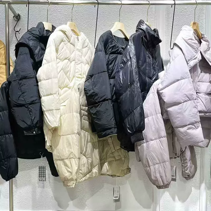 25冬BABaoYIN 中长款韩版时尚保暖白鸭绒羽绒服直播间热销爆款货