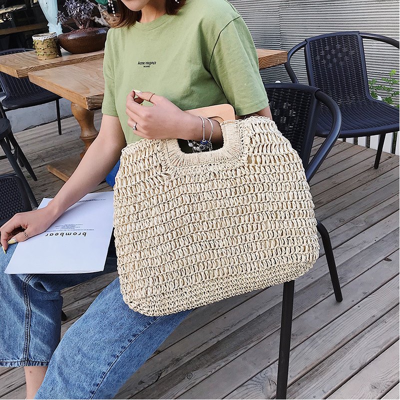 Women's Handbag Retro Hand-woven Bag 4
