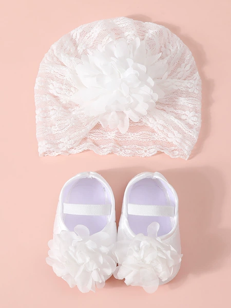 25-99 shoes+hat-white