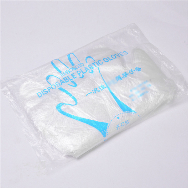 disposable plastic transparent gloves