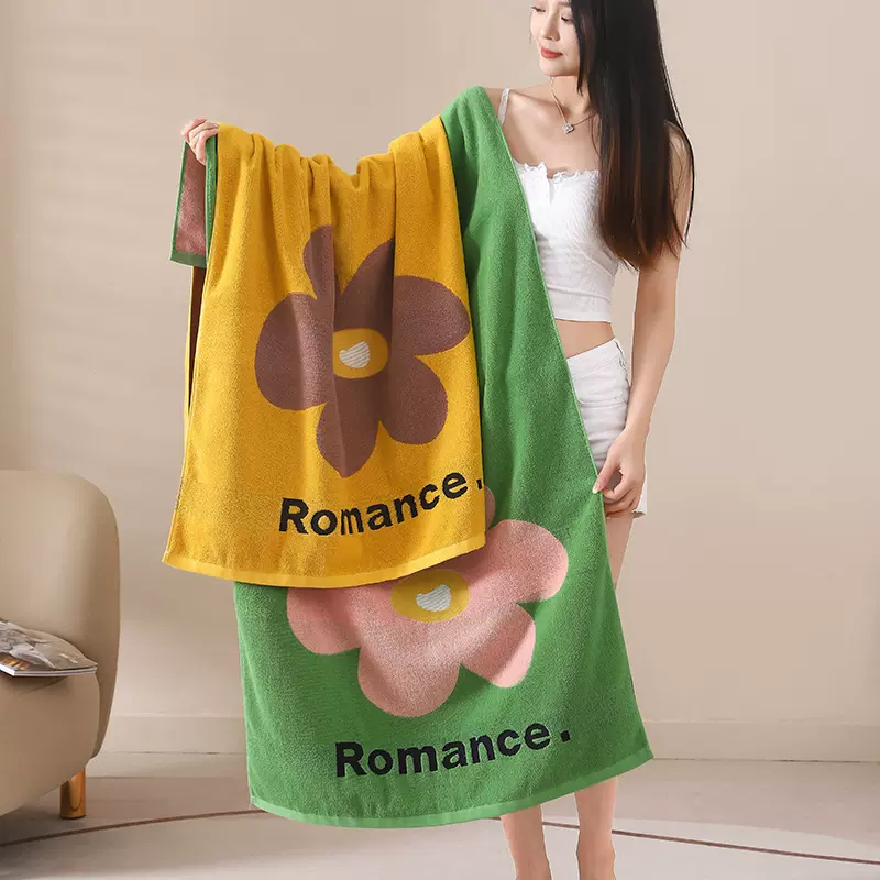 纯棉浴巾家用女成人加厚速干吸水柔软亲肤不掉毛洗澡毛巾男士专用