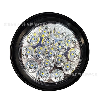 Tail light waterproof super bright LED round - white-small-size-2015-cimc-single-lamp